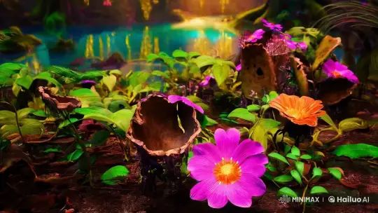 Surrealist Jungle: A Vision of Hope and Renewal – AI Generated Video | Hailuo AI