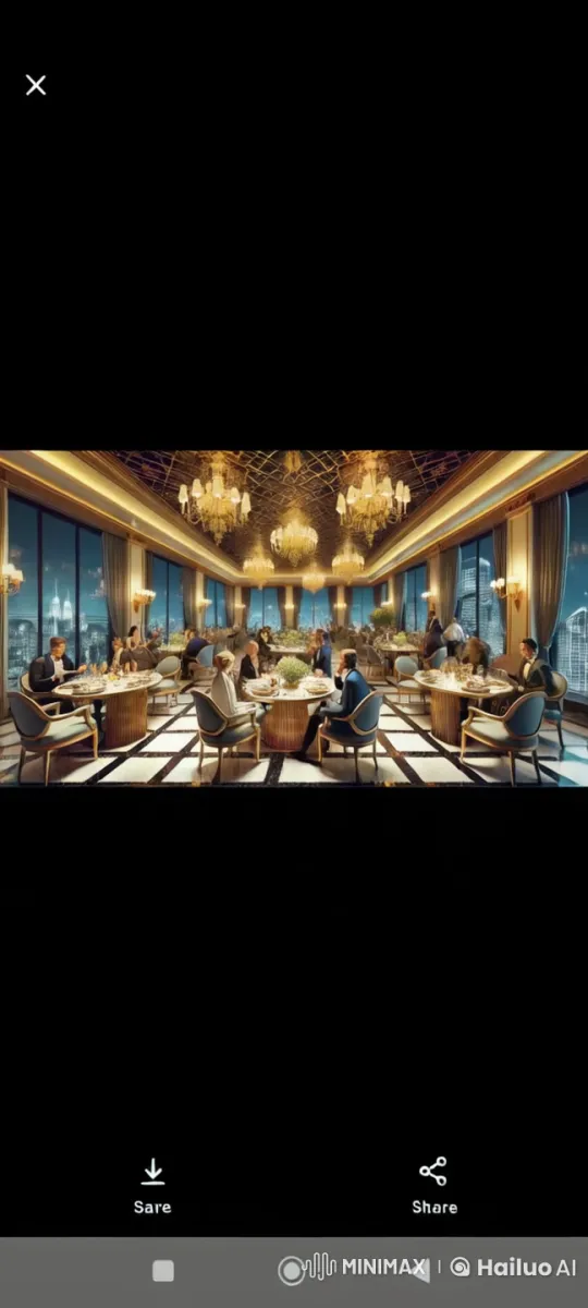 Luxurious Restaurant Disrupted by Surprising Rat Invasion – AI Generated Video | Hailuo AI