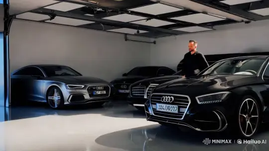 Luxury Car Collection and Sports Car Showcase – AI Generated Video | Hailuo AI