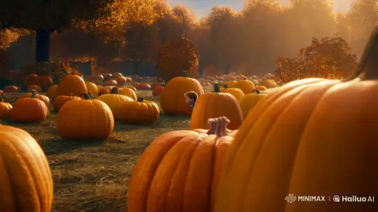 Fairy Tale Pumpkin Patch: Enchanting Prince and Golden Glow – AI Generated Video | Hailuo AI