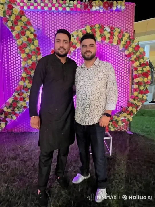 Men Share Intimate Kiss in Romantic Floral Setting – AI Generated Video | Hailuo AI