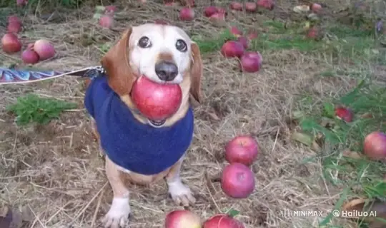 Dog Transforms Apple into Sword, Surprises Shrek – AI Generated Video | Hailuo AI