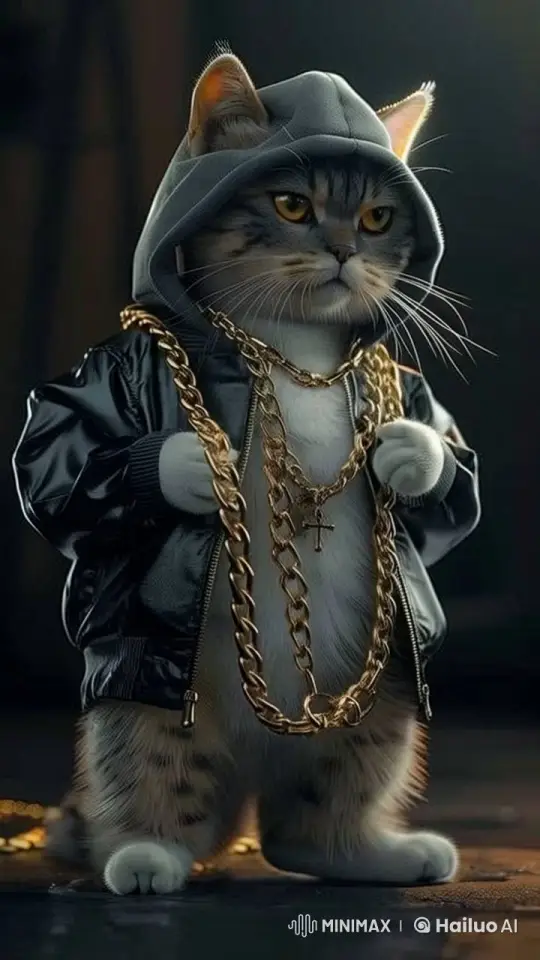 Stylish Cat Dances with Confidence in Animated Video – AI Generated Video | Hailuo AI