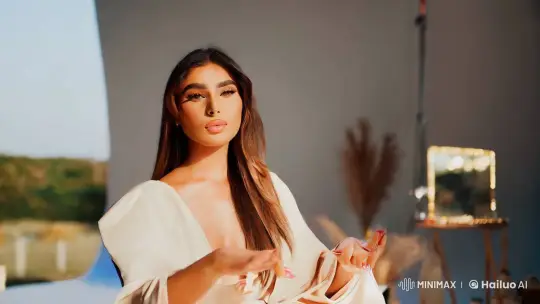 Gale Milana in Serene, Aesthetic Studio Video Clip – AI Generated Video | Hailuo AI