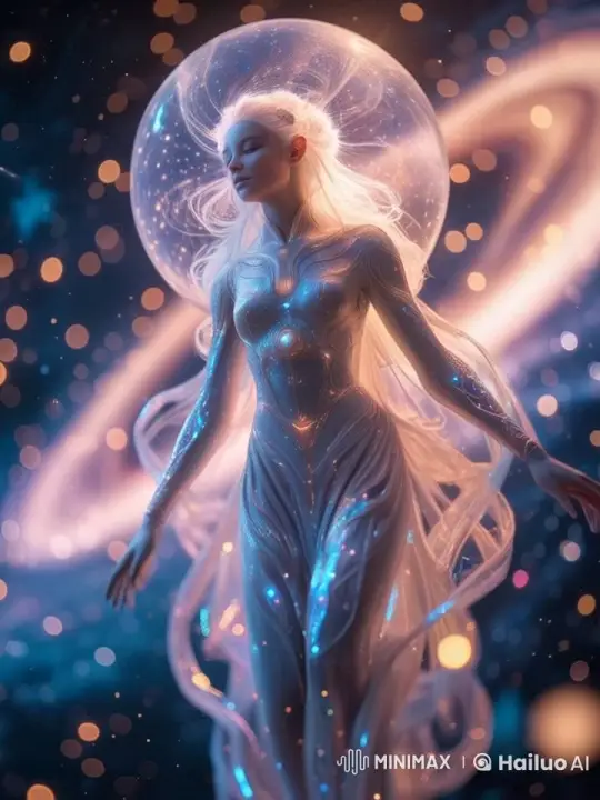 Celestial Being Conjures New Universe in Live2D Animation – AI Generated Video | Hailuo AI