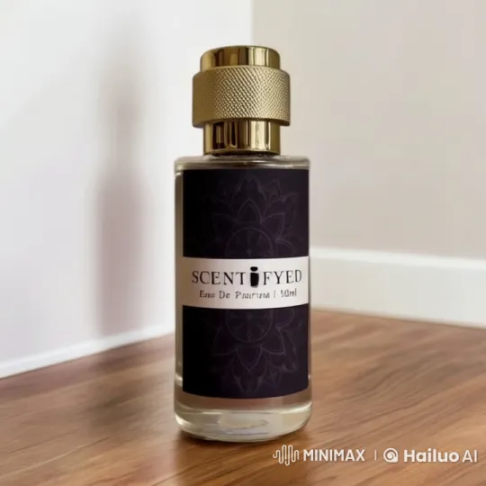 Animated Perfume Bottle with Realistic Shadows and Reflections – AI Generated Video | Hailuo AI