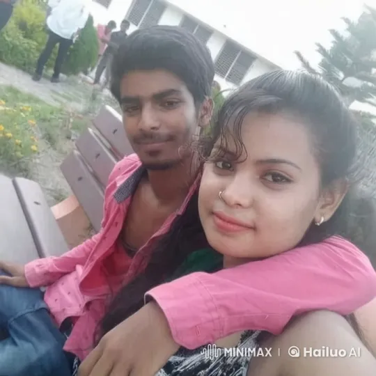 Young Couple Shares Intimate Moment on Park Bench – AI Generated Video | Hailuo AI