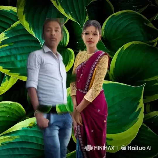 Intimate Moment of a Couple Kissing in Nature – AI Generated Video | Hailuo AI