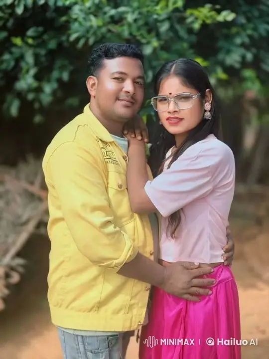 Couple Shares Tender Kiss in Scenic Setting – AI Generated Video | Hailuo AI