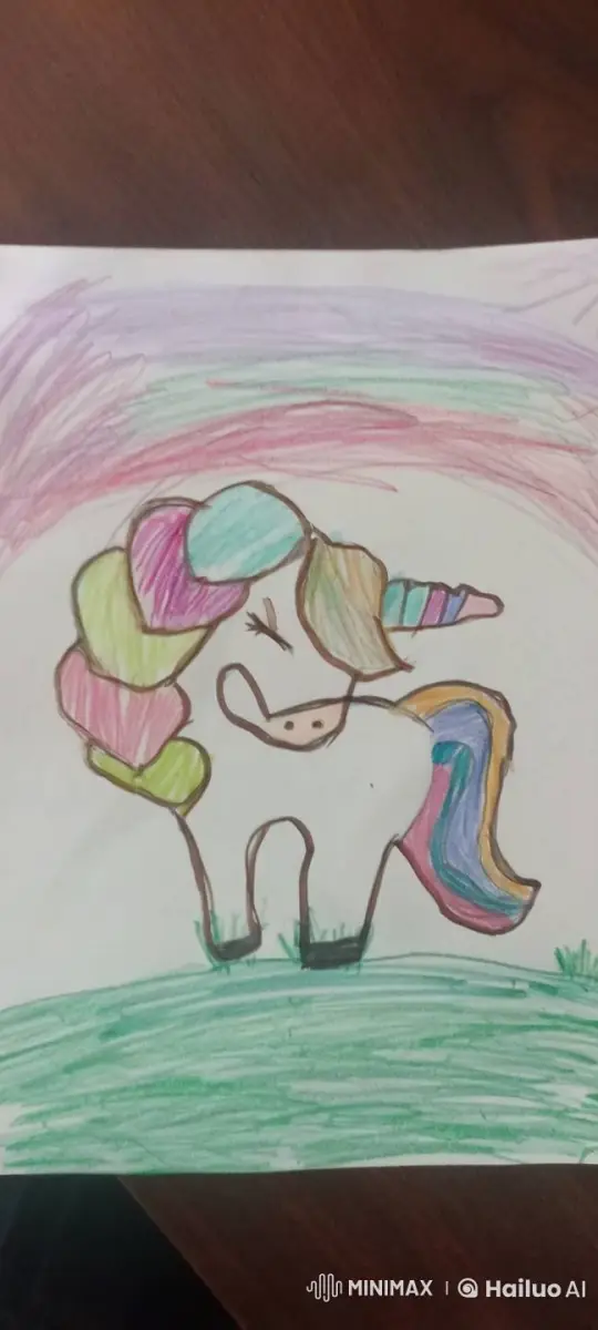Magical Unicorn in Rainbow Paradise – AI Generated Video | Hailuo AI