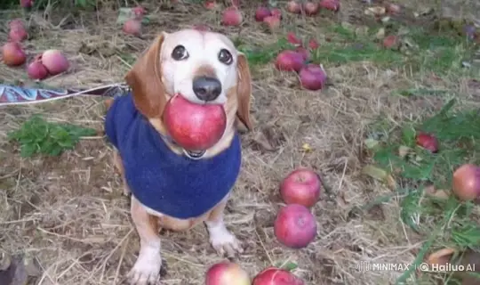 Dog Transforms into Apple Tree and Regenerates – AI Generated Video | Hailuo AI