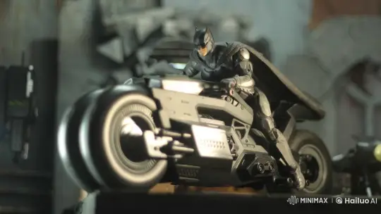 Batman's High-Speed Chase on the Batcycle – AI Generated Video | Hailuo AI