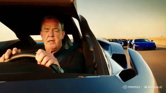 Tom Hanks Drives Lamborghini in Dramatic Film Clip – AI Generated Video | Hailuo AI