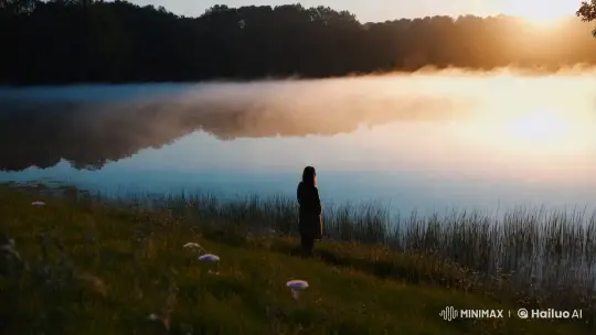Dawn's Serenity: A Fresh Start with T.S. Eliot's Quote – AI Generated Video | Hailuo AI