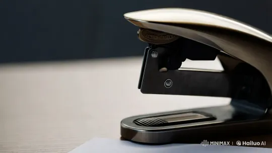 Industrial Stapler: Aesthetic Study in Modern Design – AI Generated Video | Hailuo AI