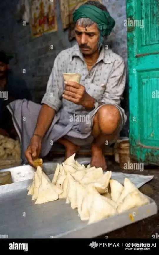 Man Shocked as Samosas Transform into Mice – AI Generated Video | Hailuo AI