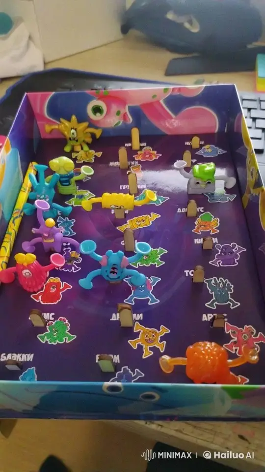 Colorful Game Board Figures Dance to Catchy Tune – AI Generated Video | Hailuo AI