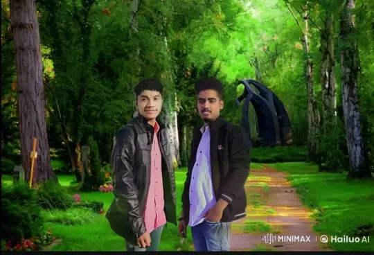 Romantic Kiss in Enchanted Forest Setting – AI Generated Video | Hailuo AI