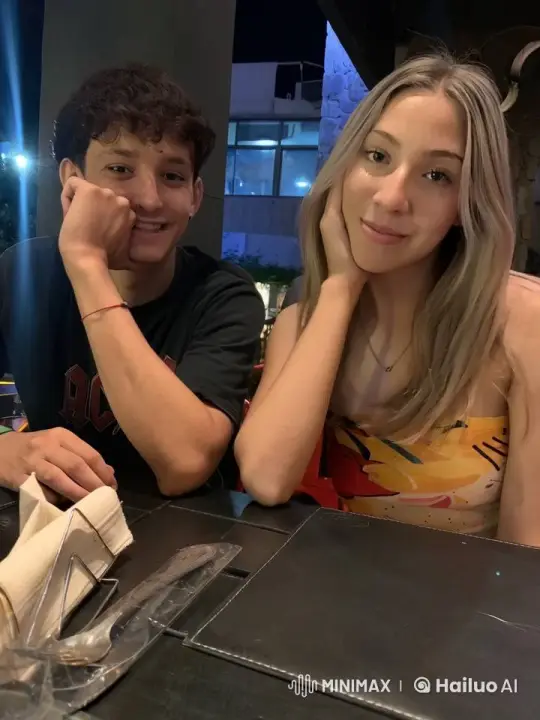 Affection and Heartbreak in a Dimly Lit Restaurant – AI Generated Video | Hailuo AI