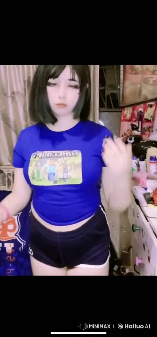 Girl Covered in Butter in Static Scene – AI Generated Video | Hailuo AI