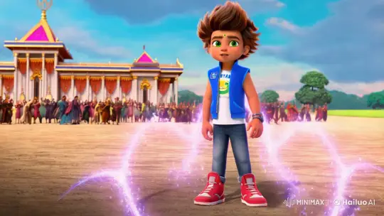 Young Hero Aryaan Leads Battle at Palace – AI Generated Video | Hailuo AI