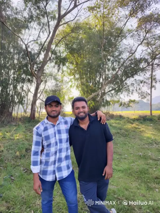 Friends Share Romantic Kiss in Serene Nature Setting – AI Generated Video | Hailuo AI