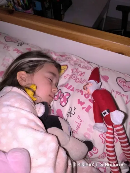 Magical Elf Gives Sleeping Girl a Tender Kiss – AI Generated Video | Hailuo AI