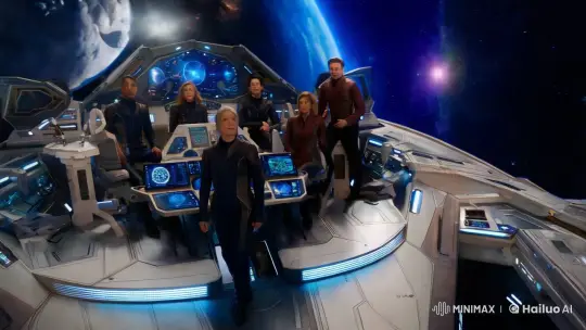 Starship Odyssey: Quest for a New Home Amidst Personal Trials – AI Generated Video | Hailuo AI
