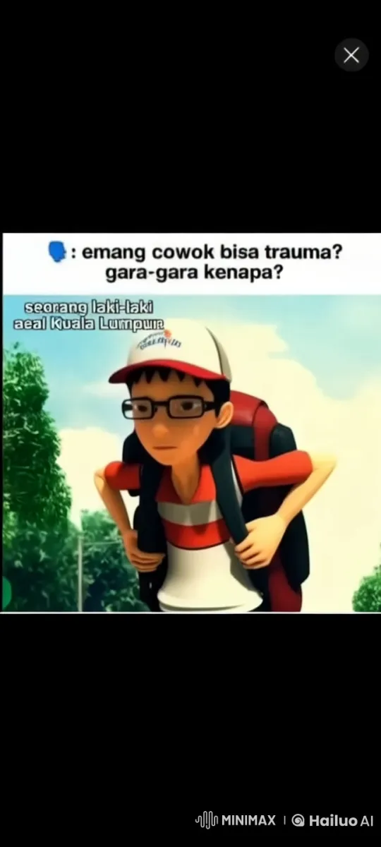 Live2D Animation: Boy Reflects Amidst Gentle Breeze and Critical Narration – AI Generated Video | Hailuo AI