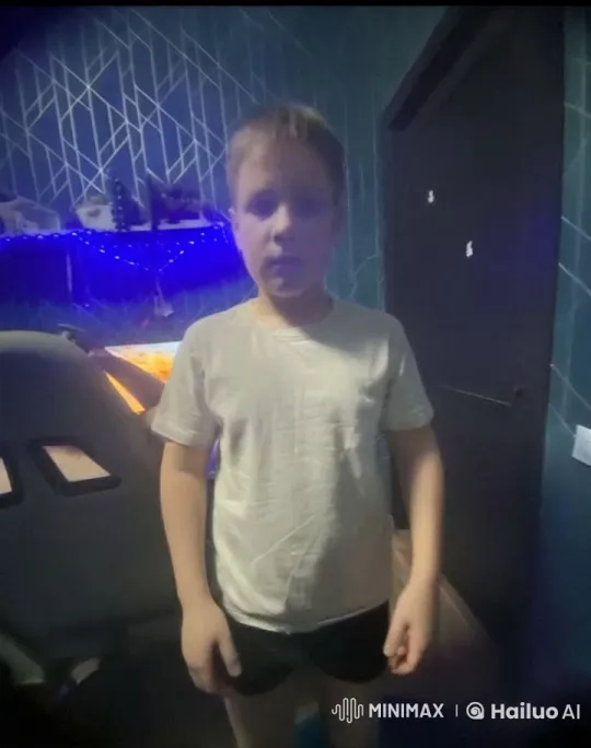 Boy and Animated Ostrich in Mysterious Playful Encounter – AI Generated Video | Hailuo AI