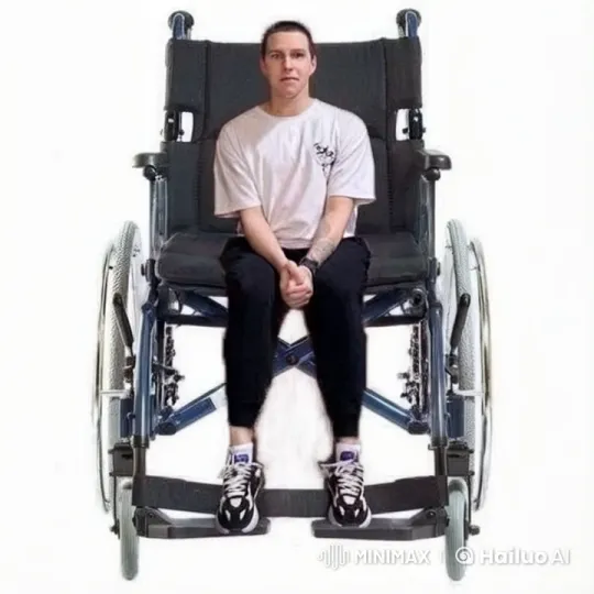 Shocked Person Reacts to Exploding Apples in Wheelchair – AI Generated Video | Hailuo AI