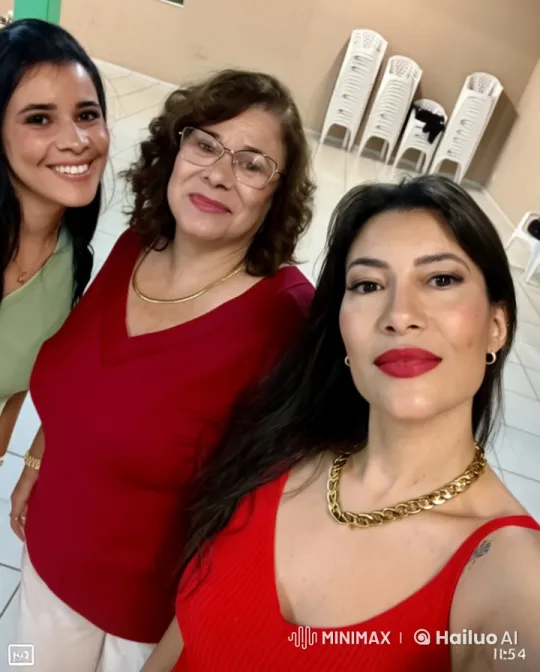 Three Women Smiling Warmly in Animated Live2D Video – AI Generated Video | Hailuo AI