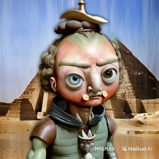 Unique Adventurer Discovers Ancient Relic at Pyramids – AI Generated Video | Hailuo AI