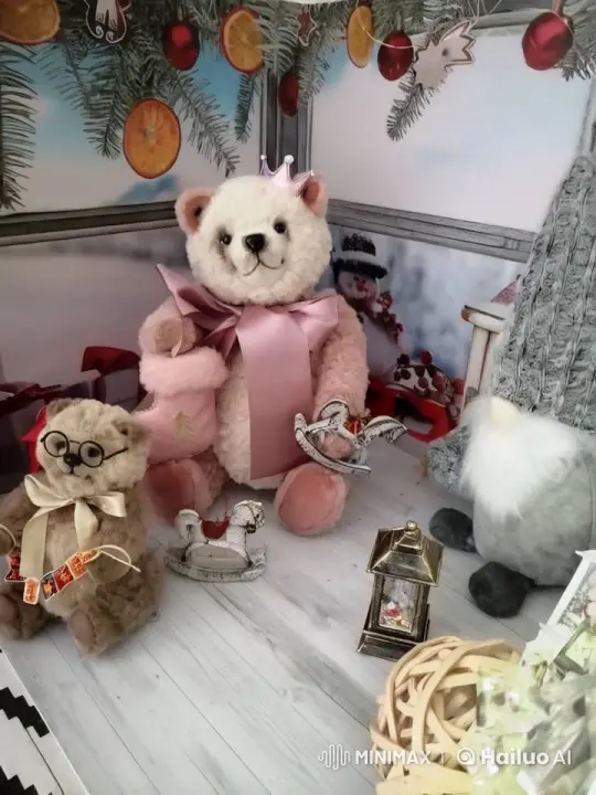 Enchanted Winter Wonderland with Santa and Toys – AI Generated Video | Hailuo AI