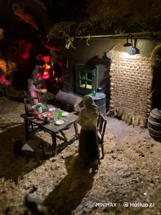 Mysterious Rustic Cabin with Pensive Woman – AI Generated Video | Hailuo AI