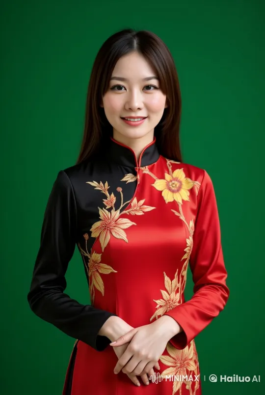 Female MC Delivers Speech in Realistic 8k 4D Image – AI Generated Video | Hailuo AI