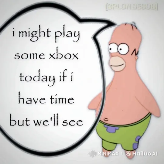 Cartoon Character Considers Playing Xbox – AI Generated Video | Hailuo AI
