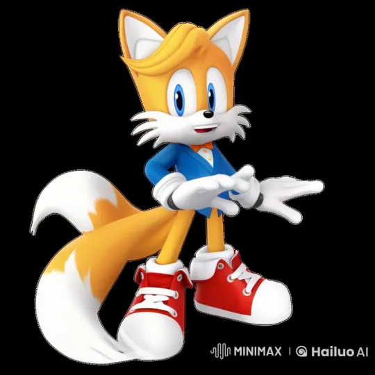 Animated Orange and White Fox in Blue Suit – AI Generated Video | Hailuo AI