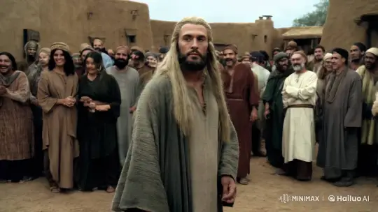 Cinematic Portrayal of Prophet Noah Amidst Skepticism – AI Generated Video | Hailuo AI