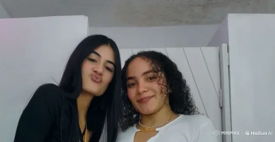 Affectionate Kiss Between Two Women – AI Generated Video | Hailuo AI