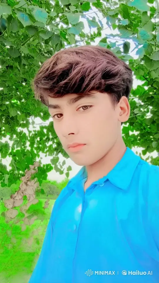 Young Boy Showcases Confidence in Lush Greenery Scene – AI Generated Video | Hailuo AI
