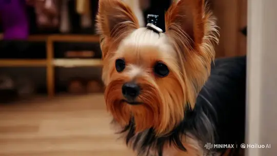 Luxurious Closet for a Posh Yorkshire Terrier – AI Generated Video | Hailuo AI