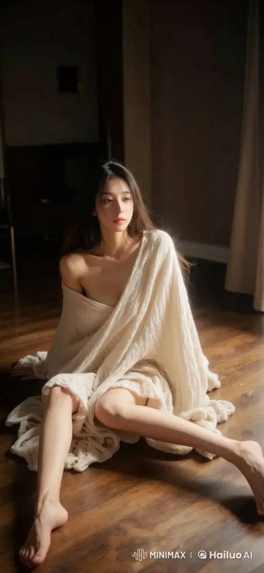 Contemplative Woman in Sunlit Room - Live2D Animation – AI Generated Video | Hailuo AI