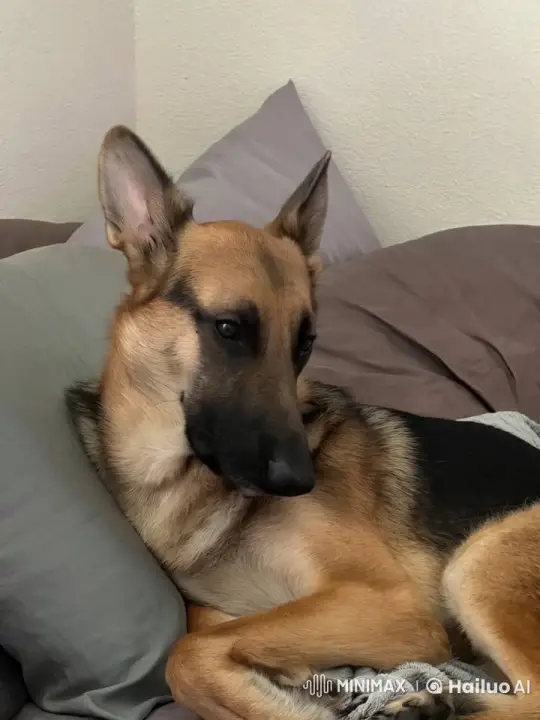 German Shepherd Performs Backflip, Dances with Figures – AI Generated Video | Hailuo AI