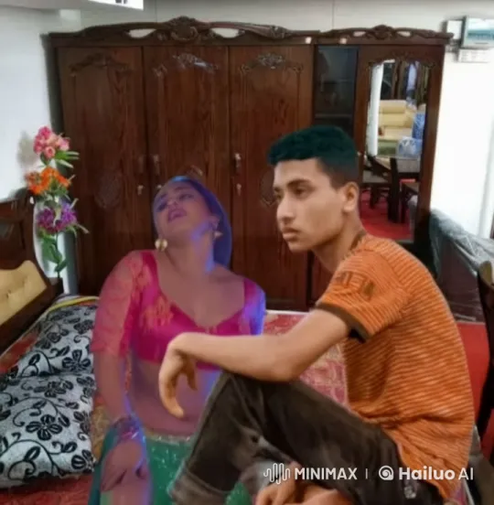 Intimate Moment Shared in a Serene Traditional Setting – AI Generated Video | Hailuo AI