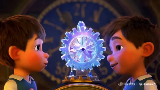 Timmy and Max Revive the Clock's Heart – AI Generated Video | Hailuo AI
