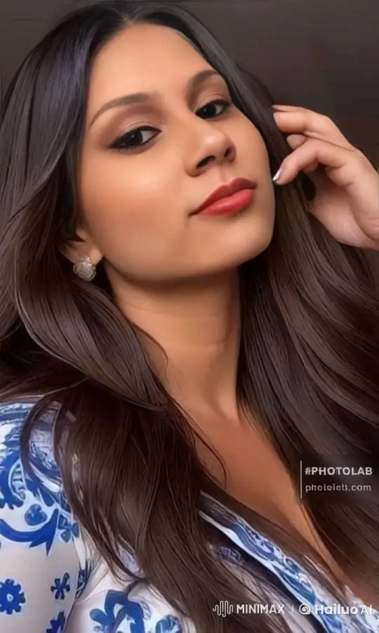Mesmerizing Slow-Motion Portrait of a Serenely Smiling Woman – AI Generated Video | Hailuo AI