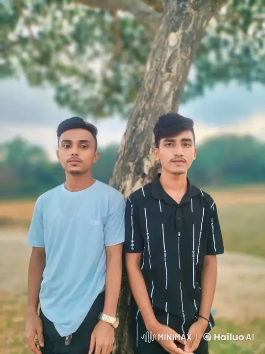 Two Friends Embrace in Serene Outdoor Setting – AI Generated Video | Hailuo AI