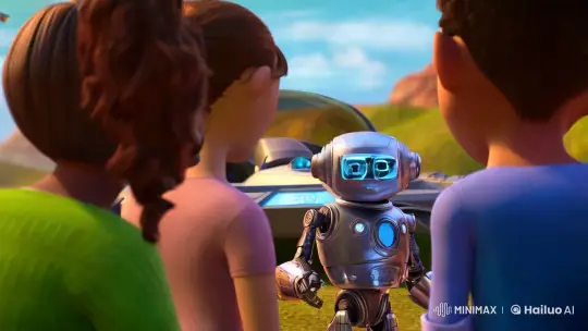 The Robot from a New Planet: Journey and New Beginnings – AI Generated Video | Hailuo AI