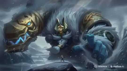 Colossal Armored Giant Awakens and Dances in Snowy Mountains – AI Generated Video | Hailuo AI